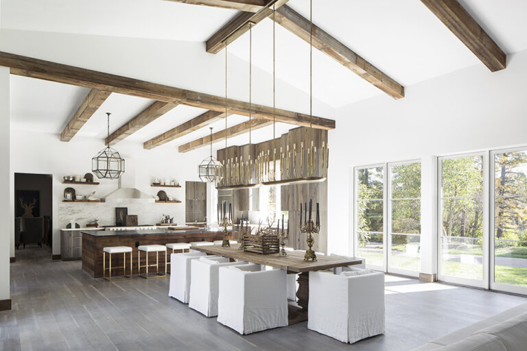 Modern farmhouse vibes with an edge