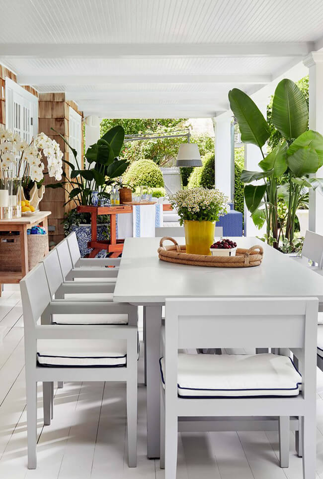 An eclectic Hamptons beach house