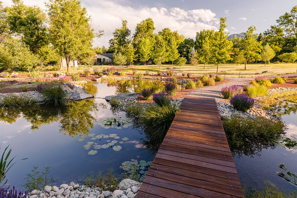 A dreamy landscape design in Colorado