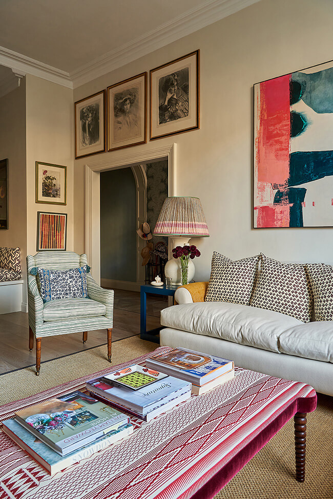 The prettiest Notting Hill apartment