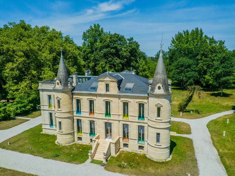 A château for sale in Bordeaux