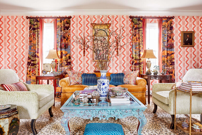 The maximalist home of Hollis Loudon