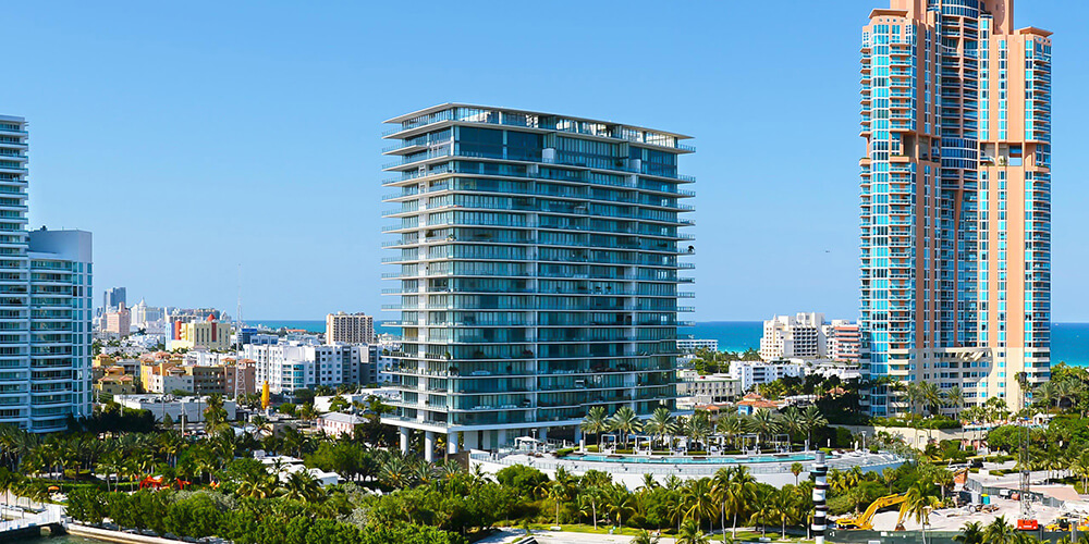 Luxury condominium residences in South Florida