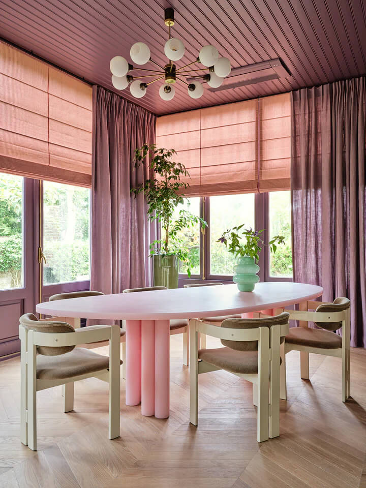 A candy-coloured home outside Amsterdam