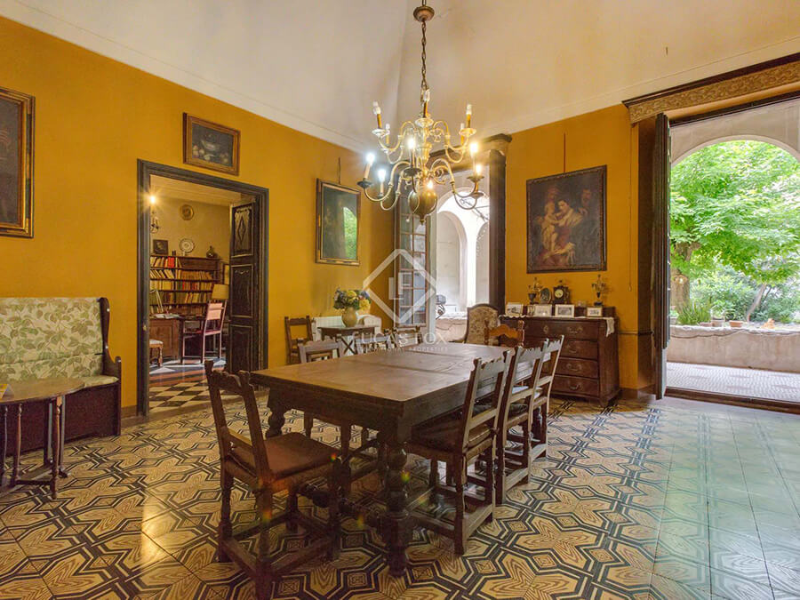 A manor house for sale in Girona, Spain