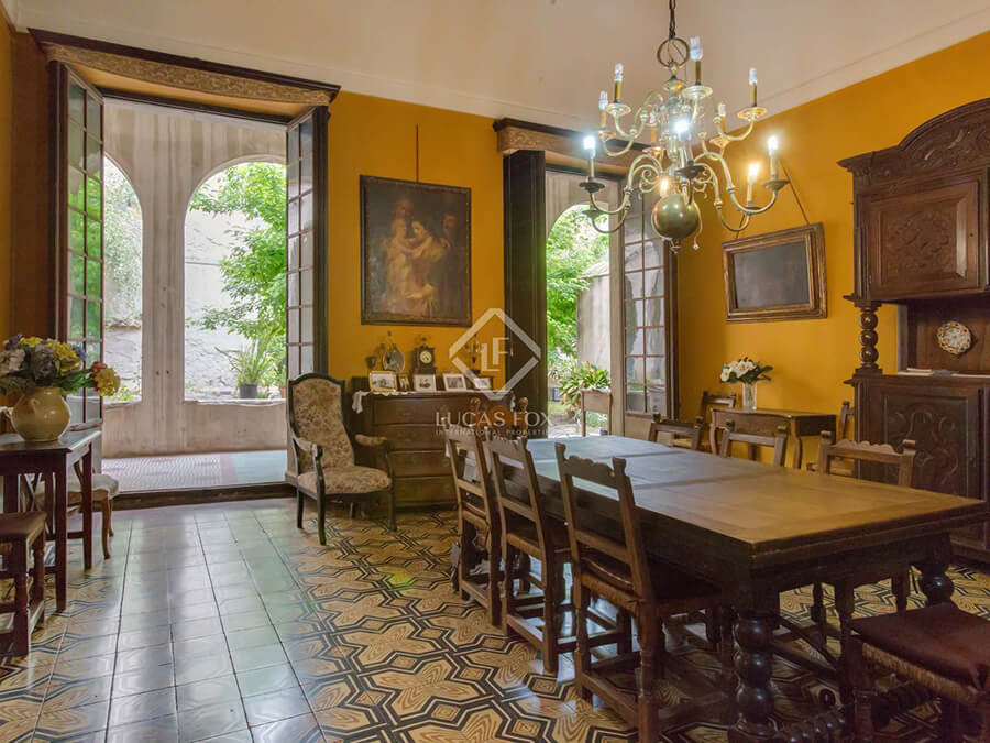 A manor house for sale in Girona, Spain