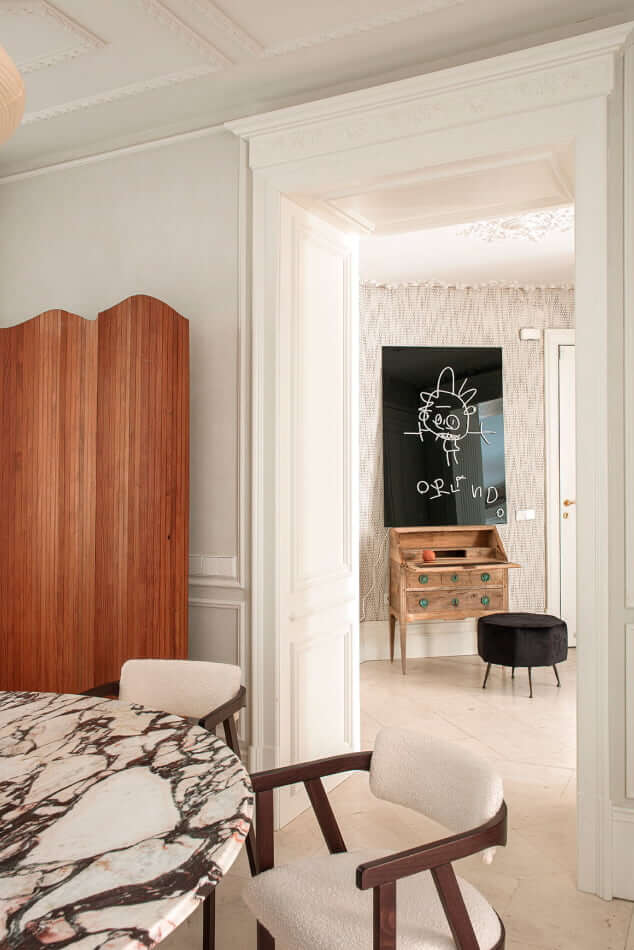 A chic apartment in Madrid with a vintage vibe