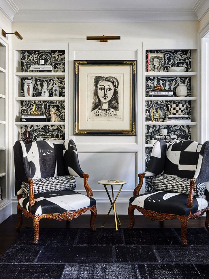 An English Tudor Revival home exploding with personality