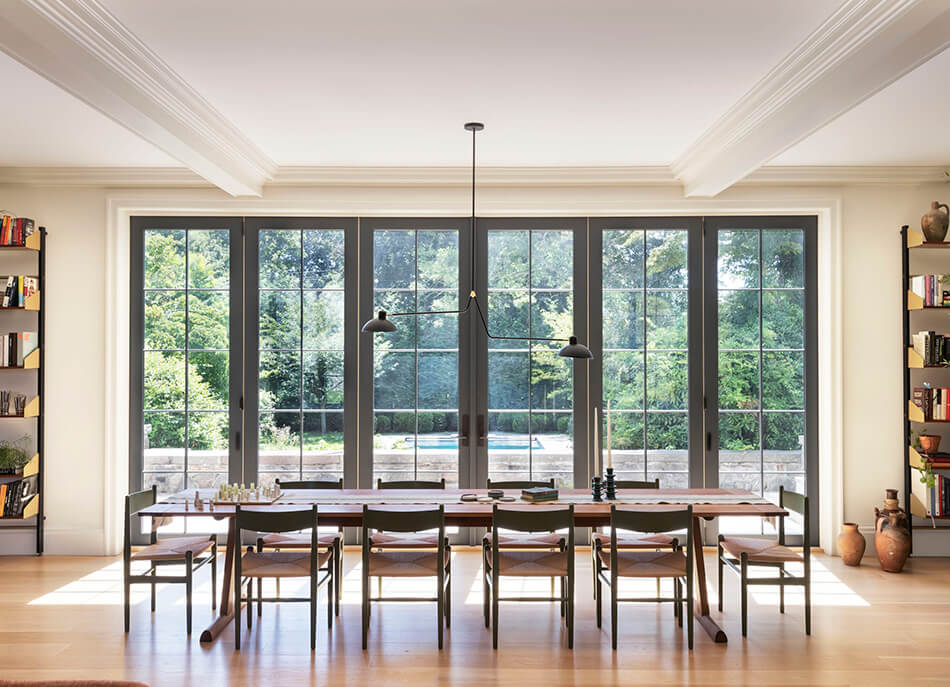 The renovation of a Colonial Revival house in New York