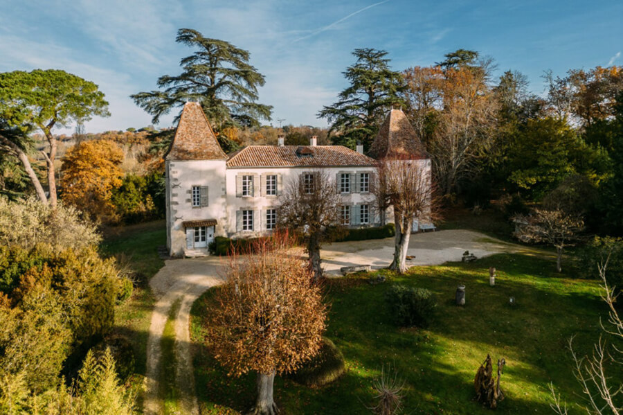 A charming castle for sale in Nerac, France