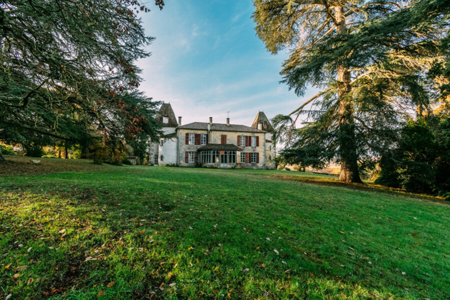 A charming castle for sale in Nerac, France