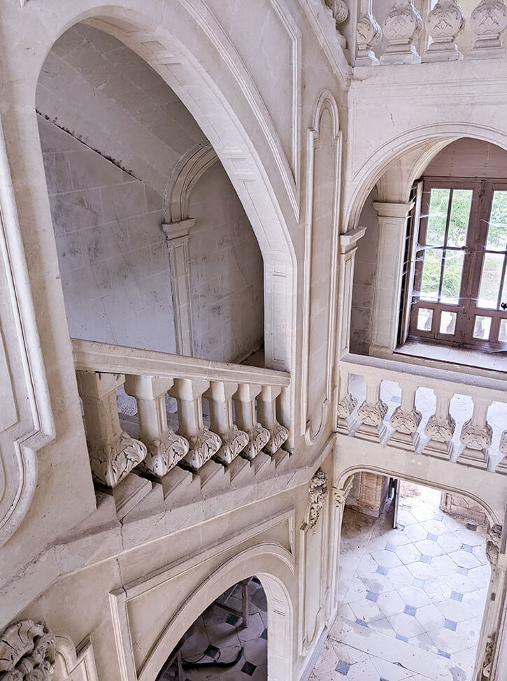 A 17th century castle for sale in Loudun, France