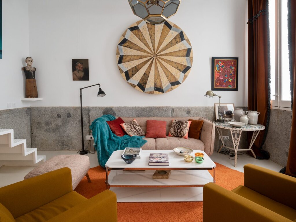 Old and new and everything in between in a tiny Madrid apartment