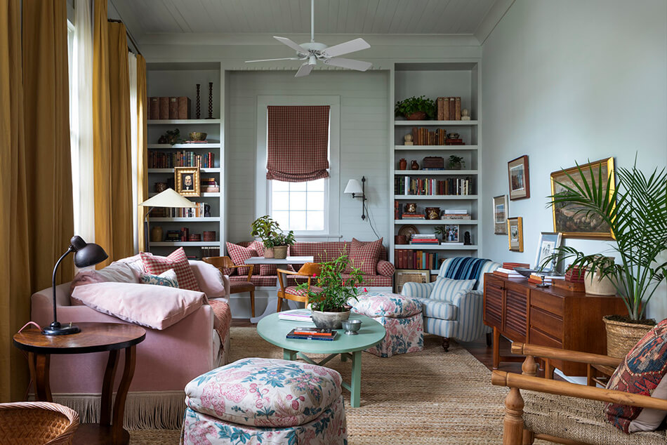 A renovated 1860’s cottage in New Orleans