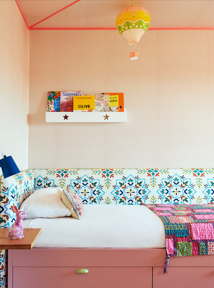 A colourful family home in London