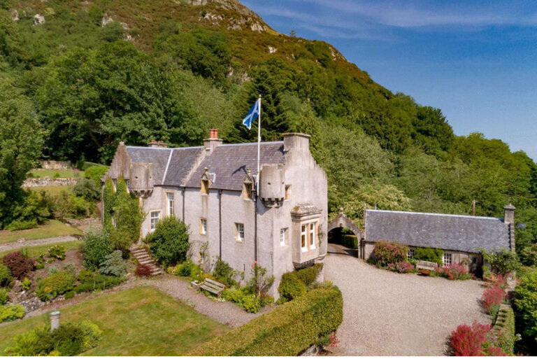 Blairlogie Castle in Scotland