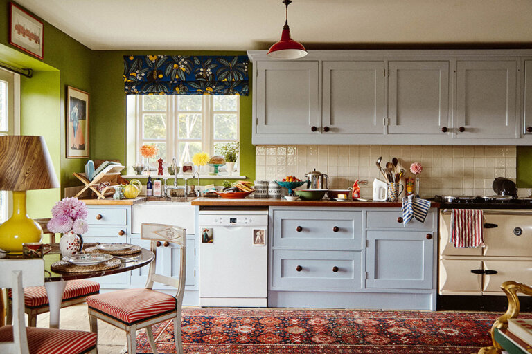 A colourful and eclectic Cotswolds cottage